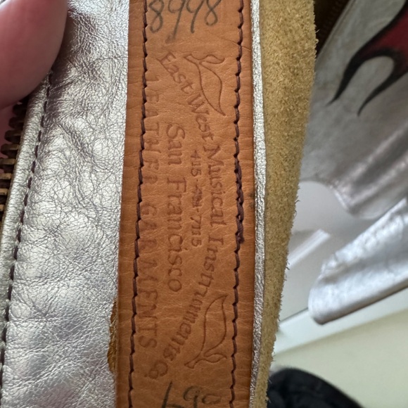 1974 East West Musical instruments custom flame leather jacket - Picture 12 of 16